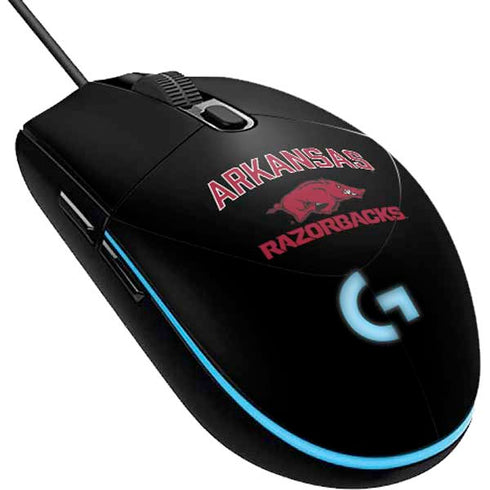 University of Arkansas-Fayetteville Razorbacks Black G203 Prodigy RGB Wired Gaming Mouse Skin